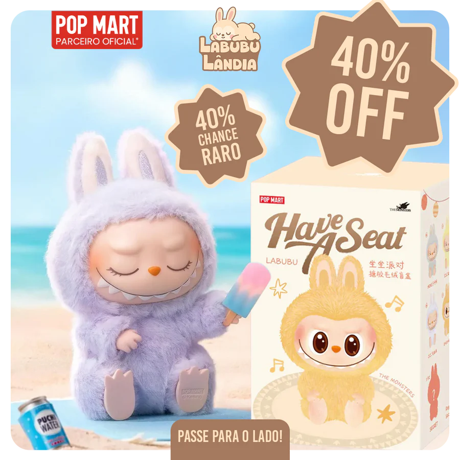 LABUBU | Coleção Exciting Macarron| 40% de Desconto!
